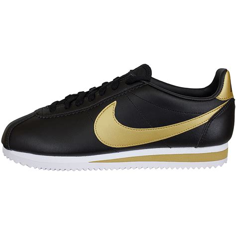 nike damenschuhe schwarz gold lack|Nike sneakers damen schwarz.